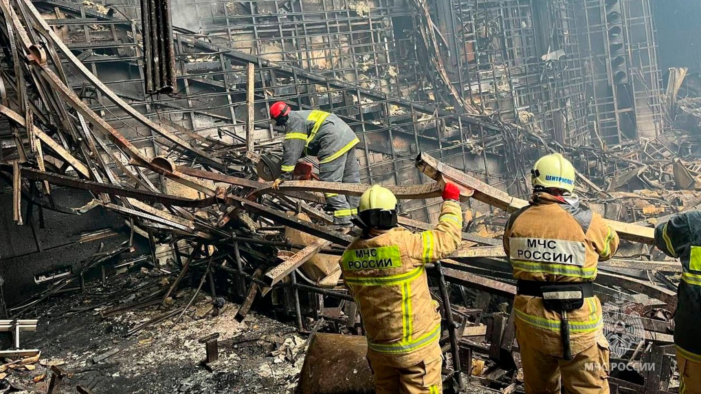 Four charged with organising attack on Russian concert theatre that claimed over 130 lives