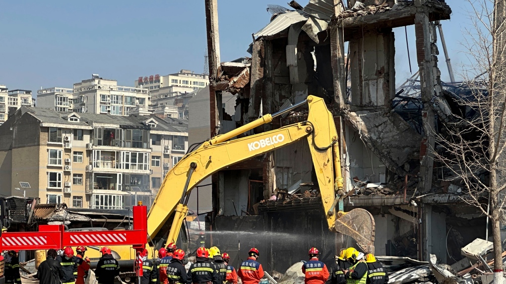 At least two dead and others injured in suspected gas explosion near Beijing