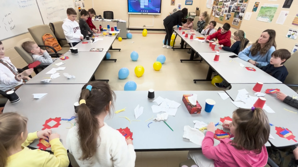 St. John’s Ukrainian children seeking shelter given special class