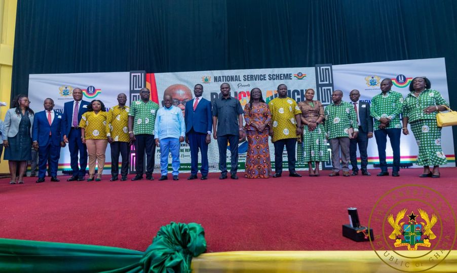 National Service initiative launched by Akufo-Addo