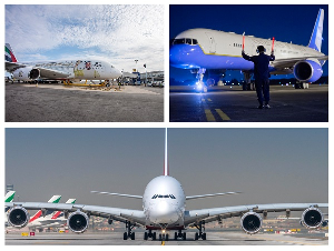 4 historic landings of large aircraft witnessed in Ghana