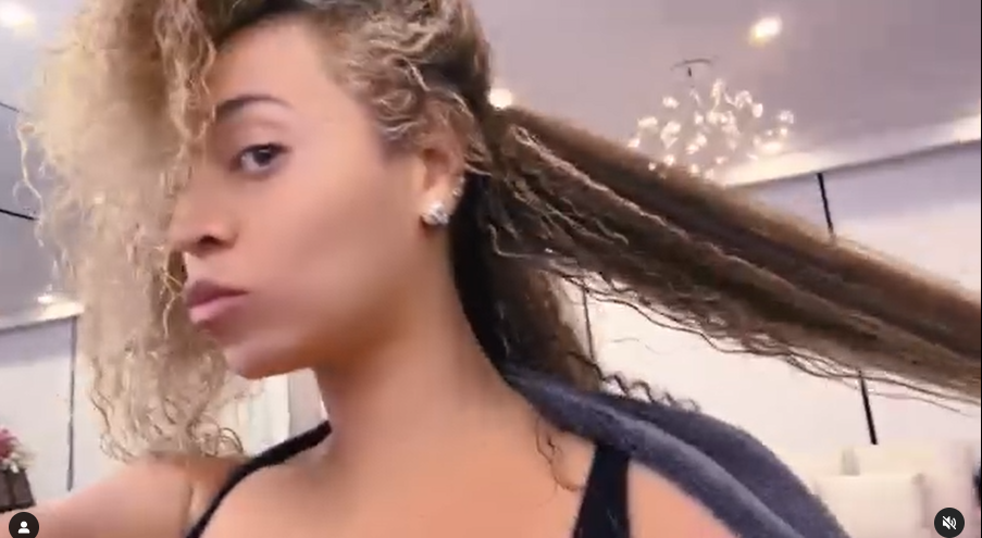 This is how Beyoncé’s real hair looks like