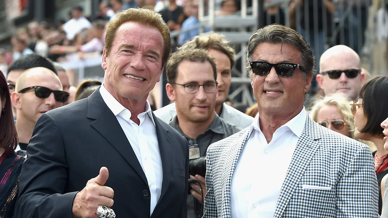 Arnold Schwarzenegger admits Sylvester Stallone rivalry helped his career