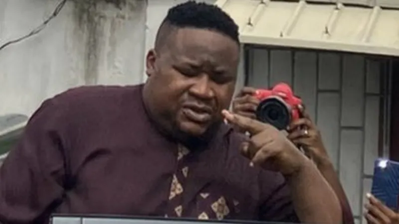 Nigerian socialite Cubana Chief Priest charged for throwing banknotes in the air