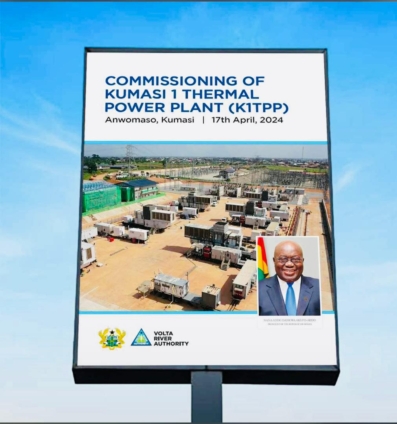 Voltage and power quality will be addressed by Kumasi 1 Thermal Power Project – VRA