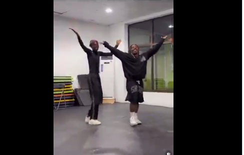 Chris Brown posts, tags dance video of Dancegod on Instagram