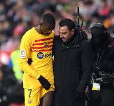 “I felt bad” – Xavi on Dembele’s exit from Barcelona to PSG