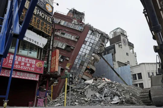 Almost 600 individuals still missing in wake of earthquake in Taiwan