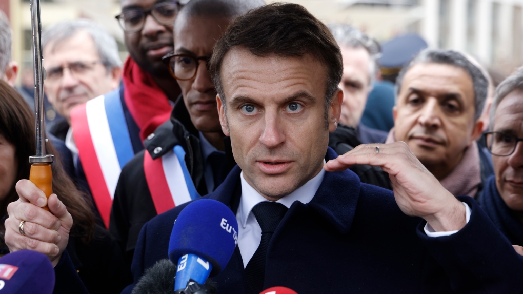 Macron asserts he is certain Russia will attack Olympics in Paris