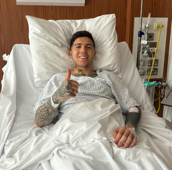 It’s been 6 months of pain – Enzo Fernandez breaks silence after surgery