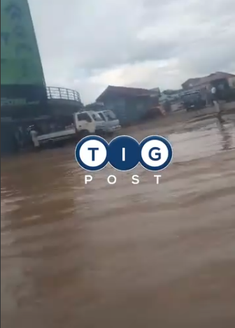 Downpour on Thursday causes flooding in parts of Accra