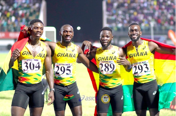 Ghana’s 4×100m relay team to partake in Paris Olympics