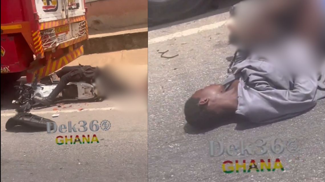 Video: Heartbreaking! See how a policeman lost his life after allegedly chasing a ‘lawless’ okada driver