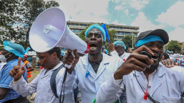 Kenyan doctors’ strike enters second month as negotiations prolong