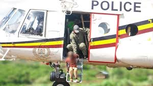 Police helicopter rescues 5-year-old Kenyan boy trapped by floods