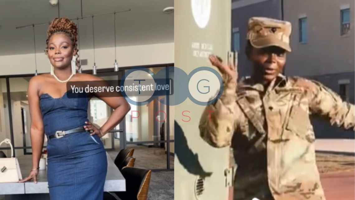 My degrees got me a higher rank in the US army – Ghanaian lady brags