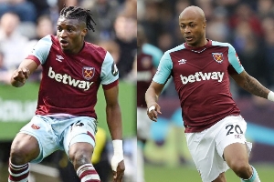 Kudus sets new record against Ayew, now highest scoring Ghanaian for West Ham