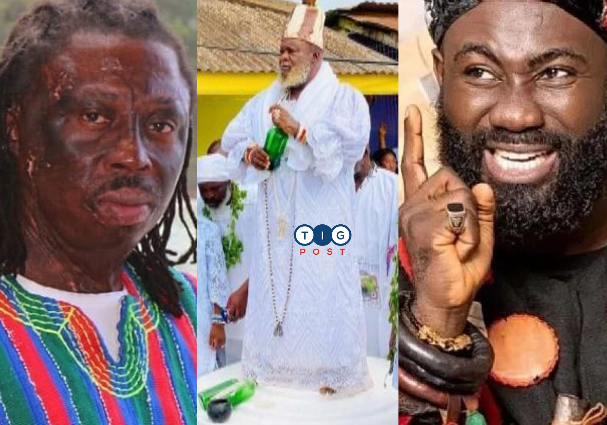 “Sorry, I thought Gborbu-Wulomo was like Kwaku Bonsam” –  Okatakyie Afrifa ‘begs’ angry  Nungua elders