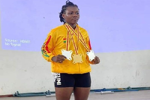 African Games: Sports Minister still holding on to gold medalist bonuses – Weightlifter says