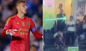 Liga MX player apologises for directing laser at opposing goalkeeper’s eyes