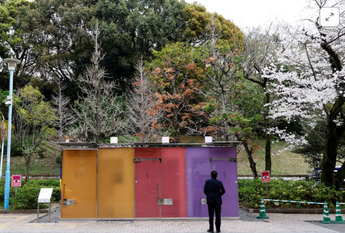 Tokyo’s public toilets serve as tourist sites