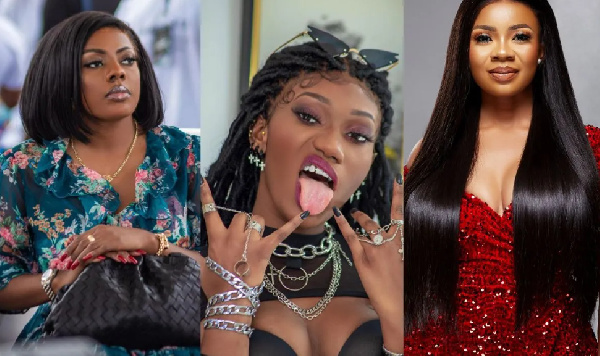 “Yes, I’m here, s3 mo si Nana aba” –  Was Wendy Shay referring to Serwaa Amihere in this verse? –  Netizens ask