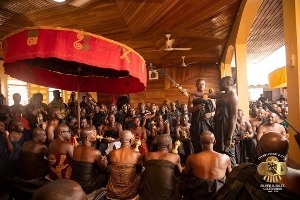 Nana Kwame Amo made Otumfuo’s new traditional  bodyguard