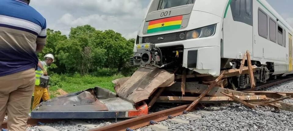 Ghana’s new trains from Poland involved in an accident during test run