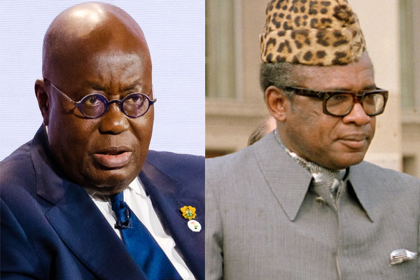 Akufo-Addo will one day be remembered as corrupt as Dr Congo’s Mobutu Sisoku – Economist