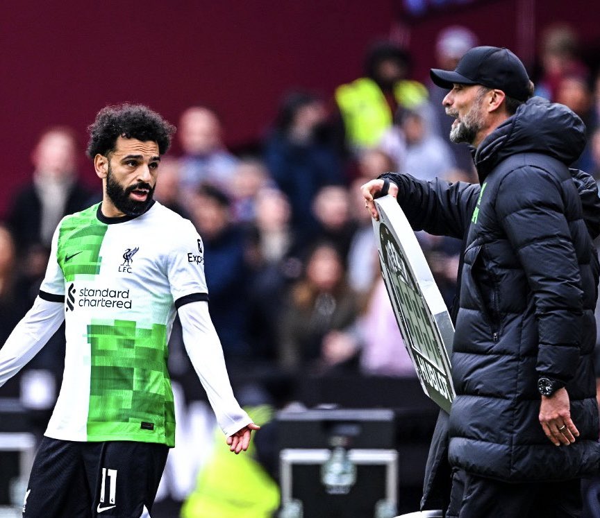 “If I speak there will be fire” – Salah on row with Klopp