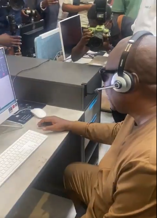 Mahama calls random Ghanaian to test call system setup ahead of 2024 polls