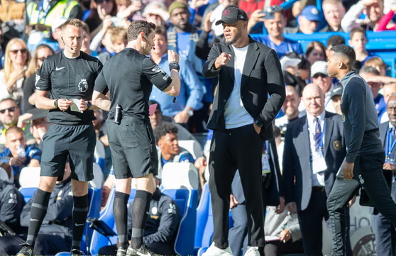 Burnley’s Kompany not seeing “common sense” being applied in this season’s EPL refereeing