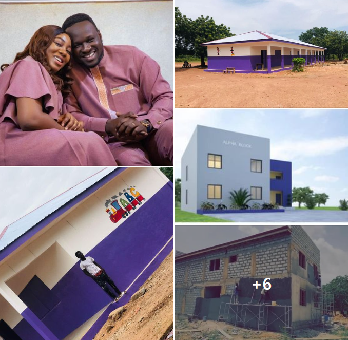 Alpha Hour Pastor, Elvis Agyemang develops three classroom blocks for two deprived communities in Oti Region