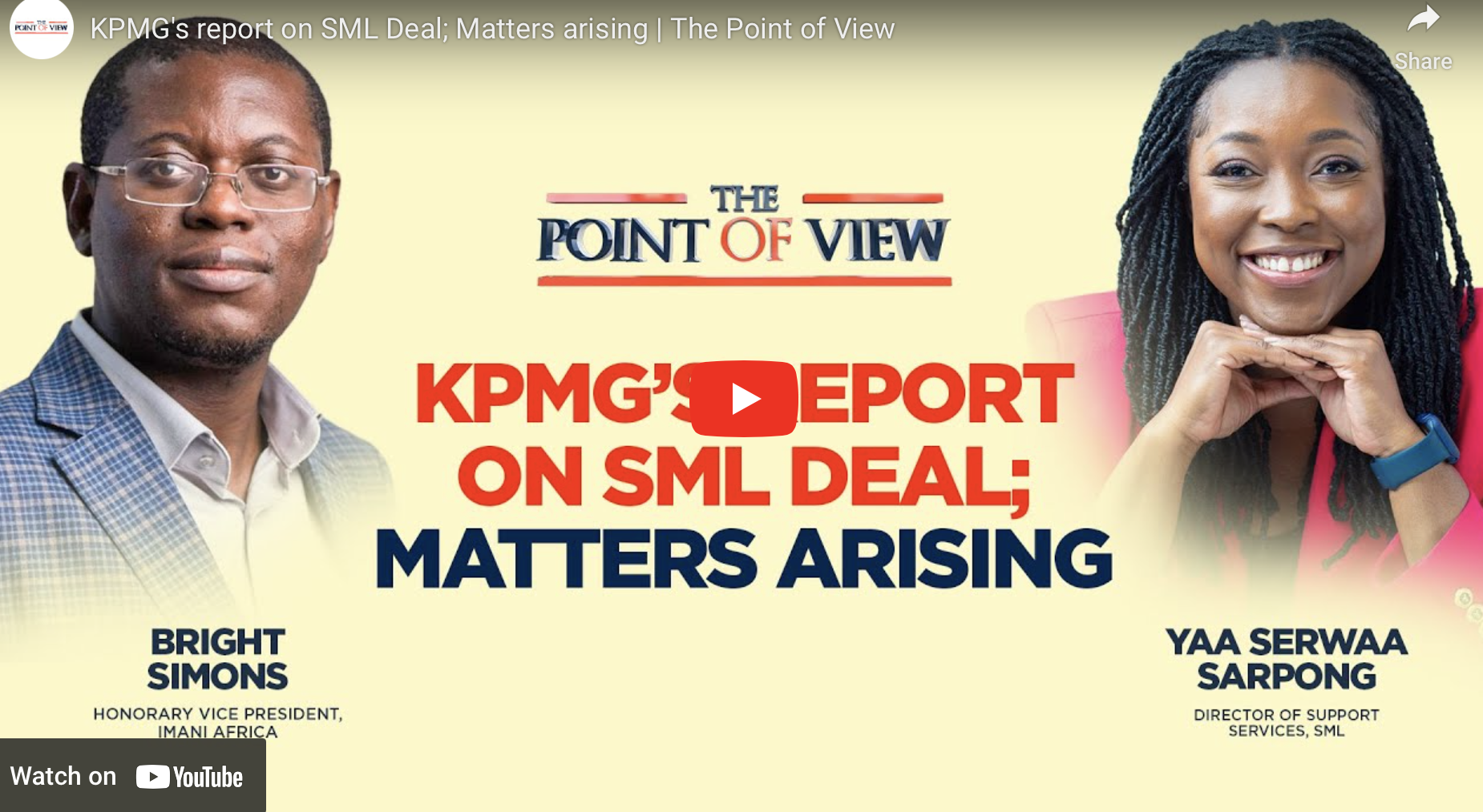 Video: SML director fumbles as Bright Simons exposes shady deal