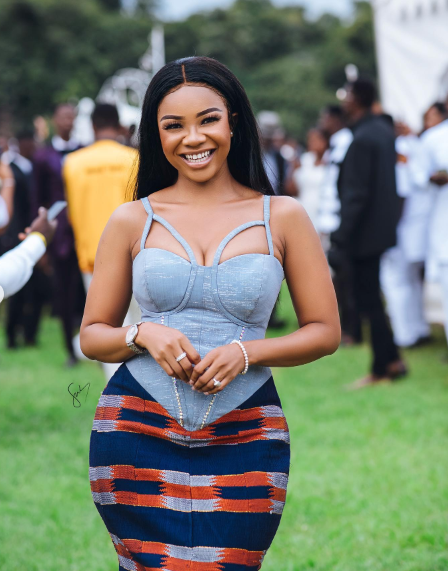 Photos and videos of Serwaa Amihere at Henry Fitz’s wedding alongside his beautiful wife pop up