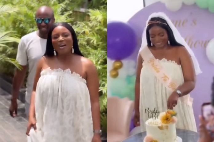 Videos: Irene Logan beams with joy at her bridal shower