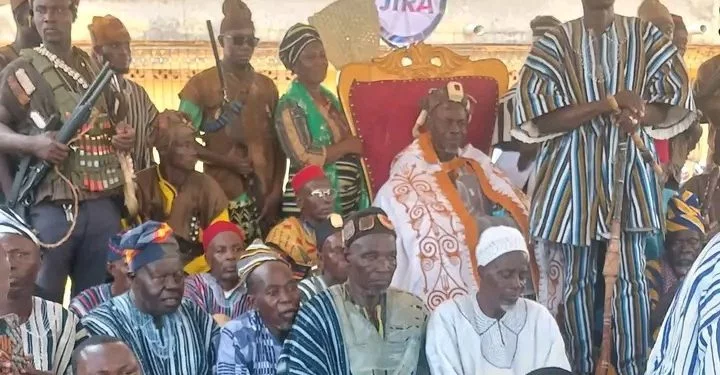 How Akufo-Addo was hastily whisked away amid tension at Yagbonwura first anniversary celebration