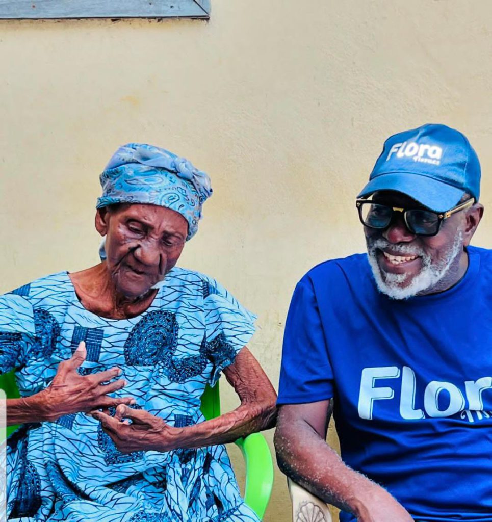 Fred Amugi celebrates 100-year-old mother