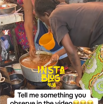 Nigerian cook ‘washes her hand’ into pot of soup