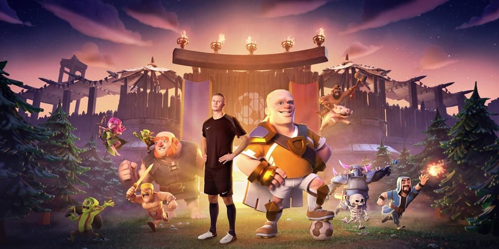 Clash of Clans introduces Haaland as first real-life character