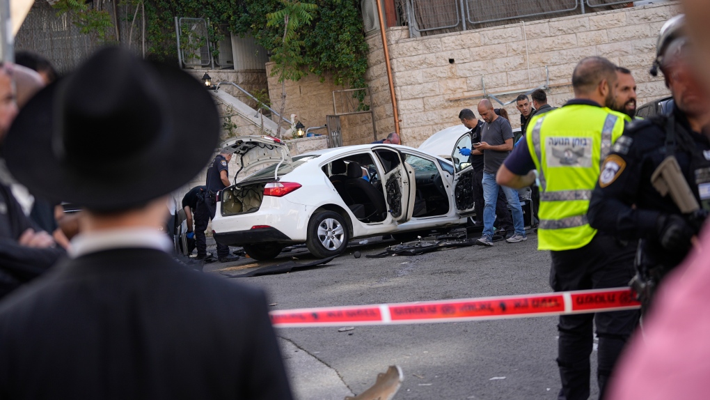 Two individuals detained in connection with vehicle attack in Jerusalem