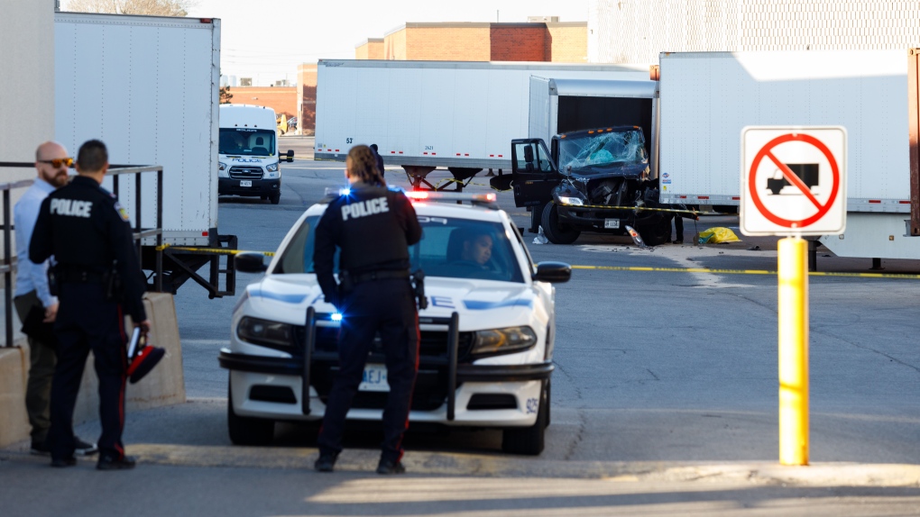 Delivery truck driver killed in crash at Mississauga industrial complex