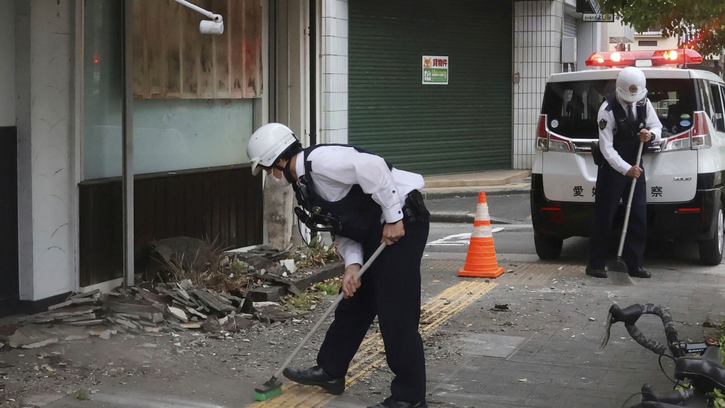 9 persons in Japan have minor injuries following powerful earthquake