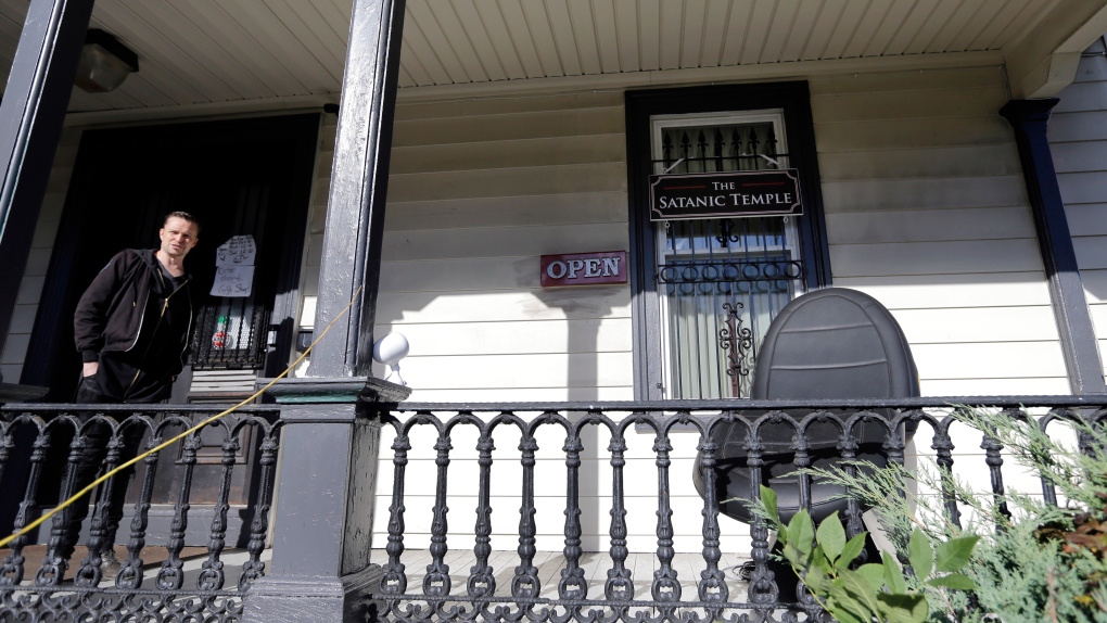 Explosive device discovered at the Satanic temple in Salem, Massachusetts