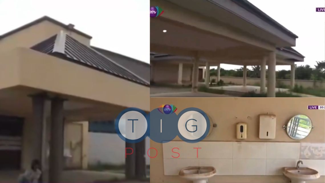 COVID-19 treatment center built four years ago by Akufo-Addo/Bawumia gov’t left to rot