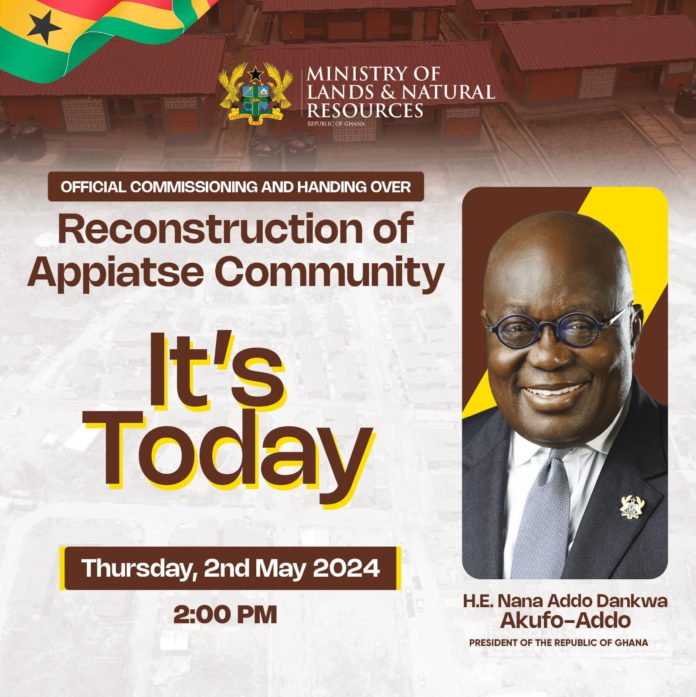120 housing units to be commissioned by Akufo-Addo today