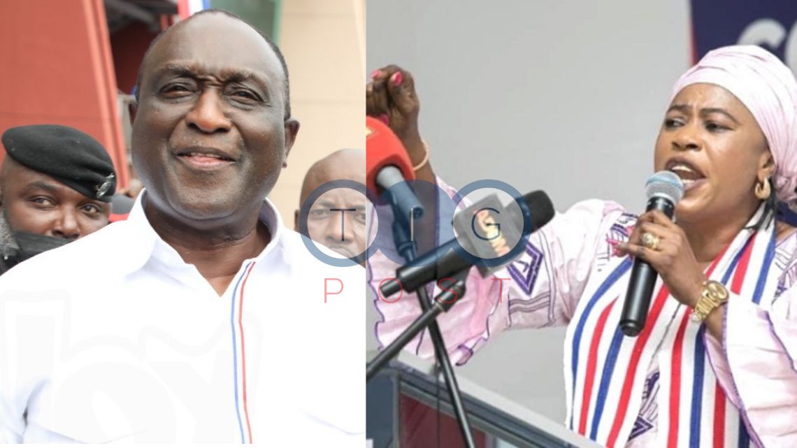 Alan was overly pampered in the party; you are not entitled to any position – Kate Gyamfua fires