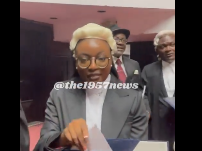 Ama Governor officially admitted to the Bar