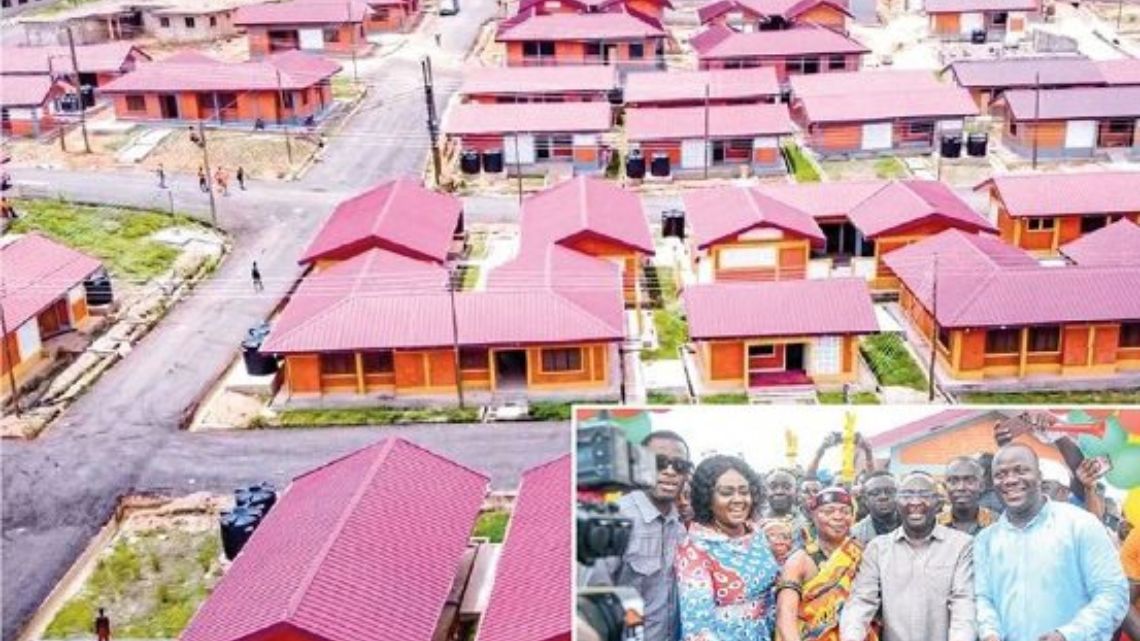 Appiatse residents receive keys to newly constructed homes