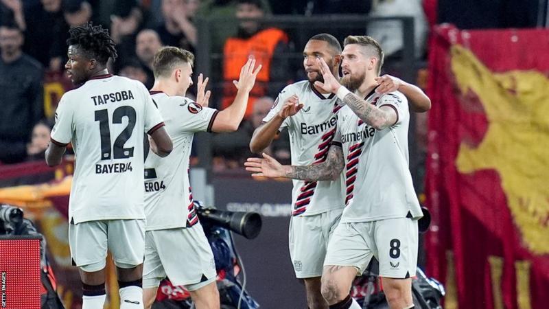 Bayer Leverkusen beat Roma in first leg by 2 goals
